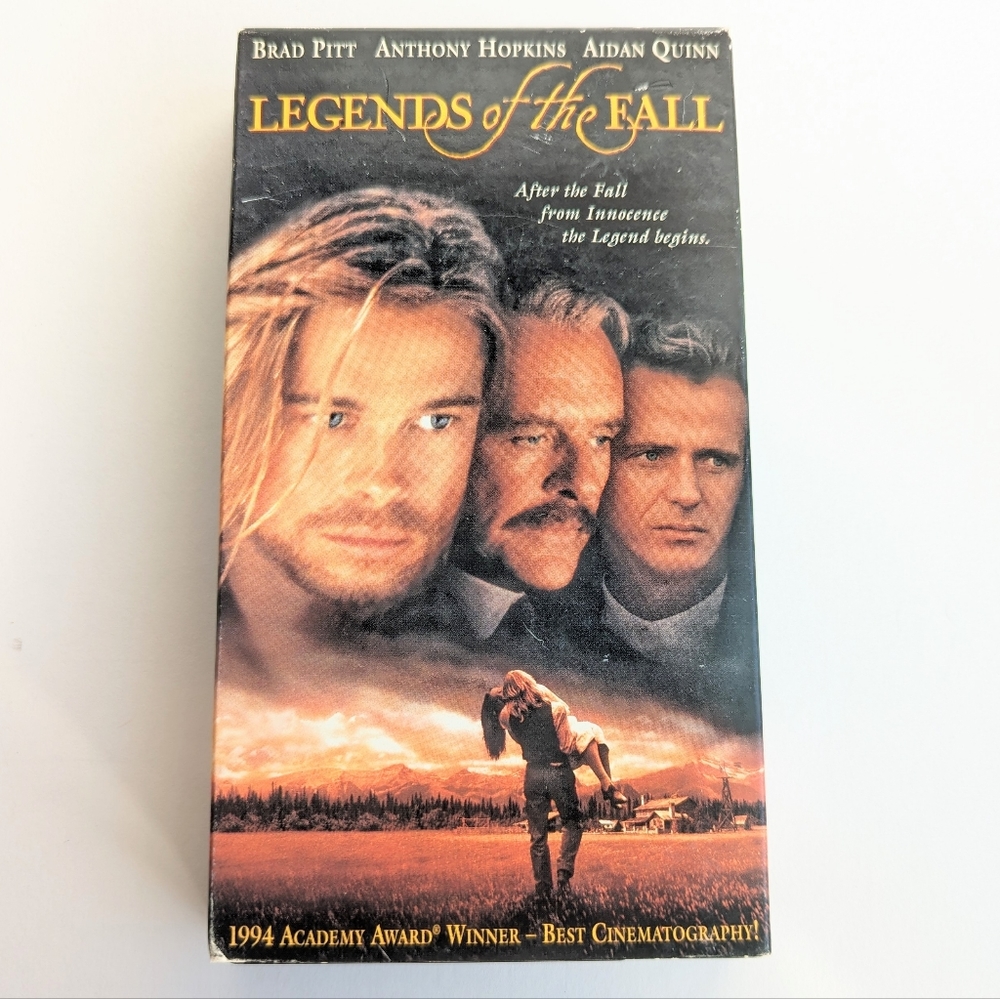 Legends Of The Fall VHS with Movie Poster - 1995
